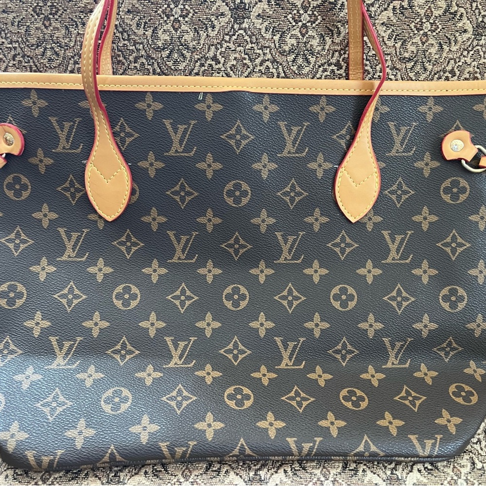 Louis Vuitton Classic Monogram Tote - Brown and Tan